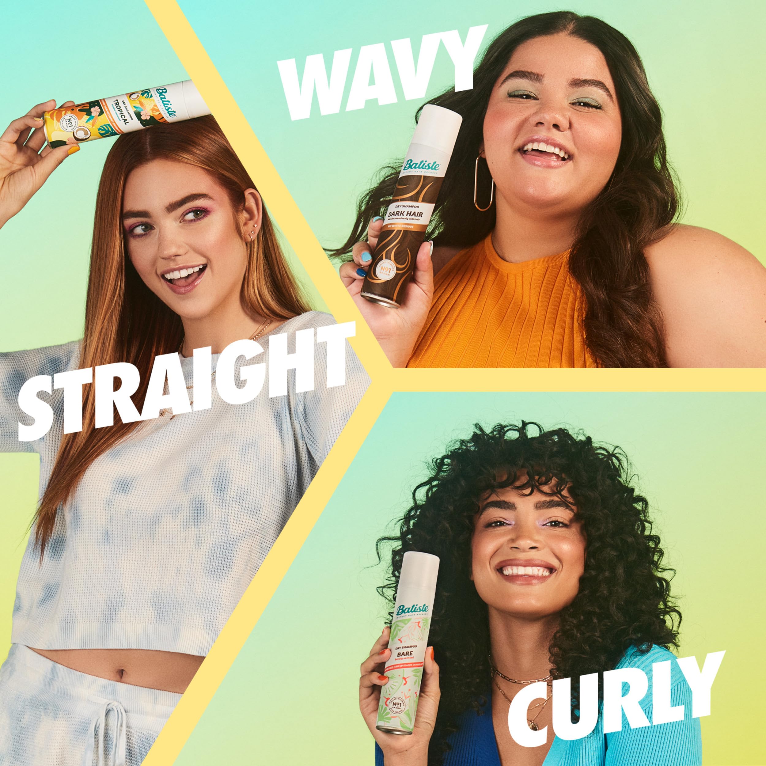 Batiste Brilliant Blonde massage into roots to boost texture.
