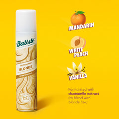 Batiste Brilliant Blonde compact bottle is great for on-the-go refresh.