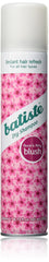 Batiste Dry Blush bottle showing easy, lightweight volume between washes.