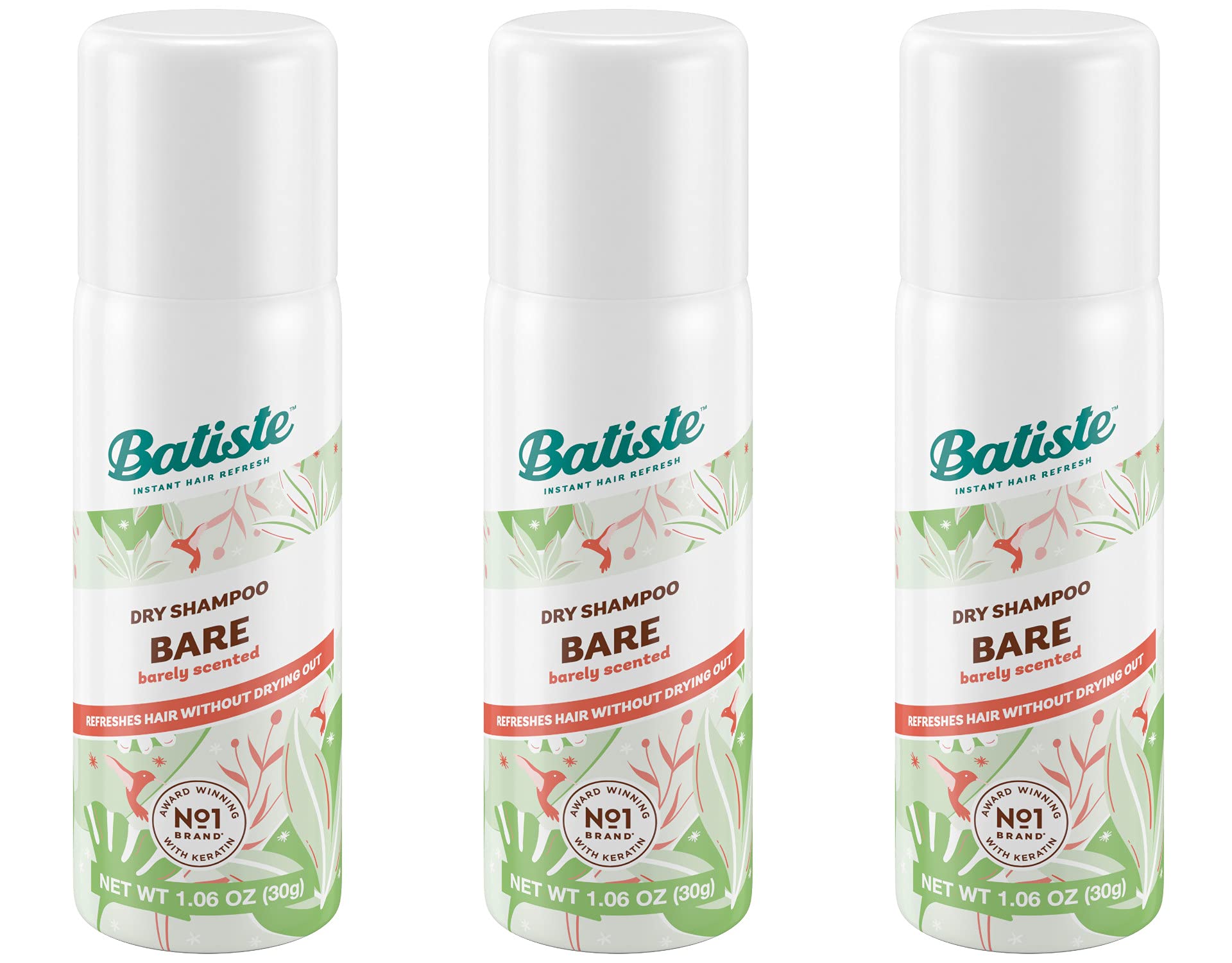 Batiste Bare Mini packaging shown for travel refresh