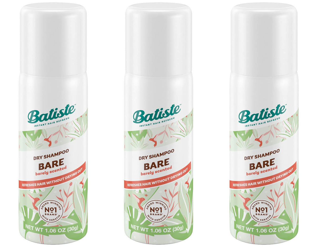 Batiste Bare Mini packaging shown for travel refresh