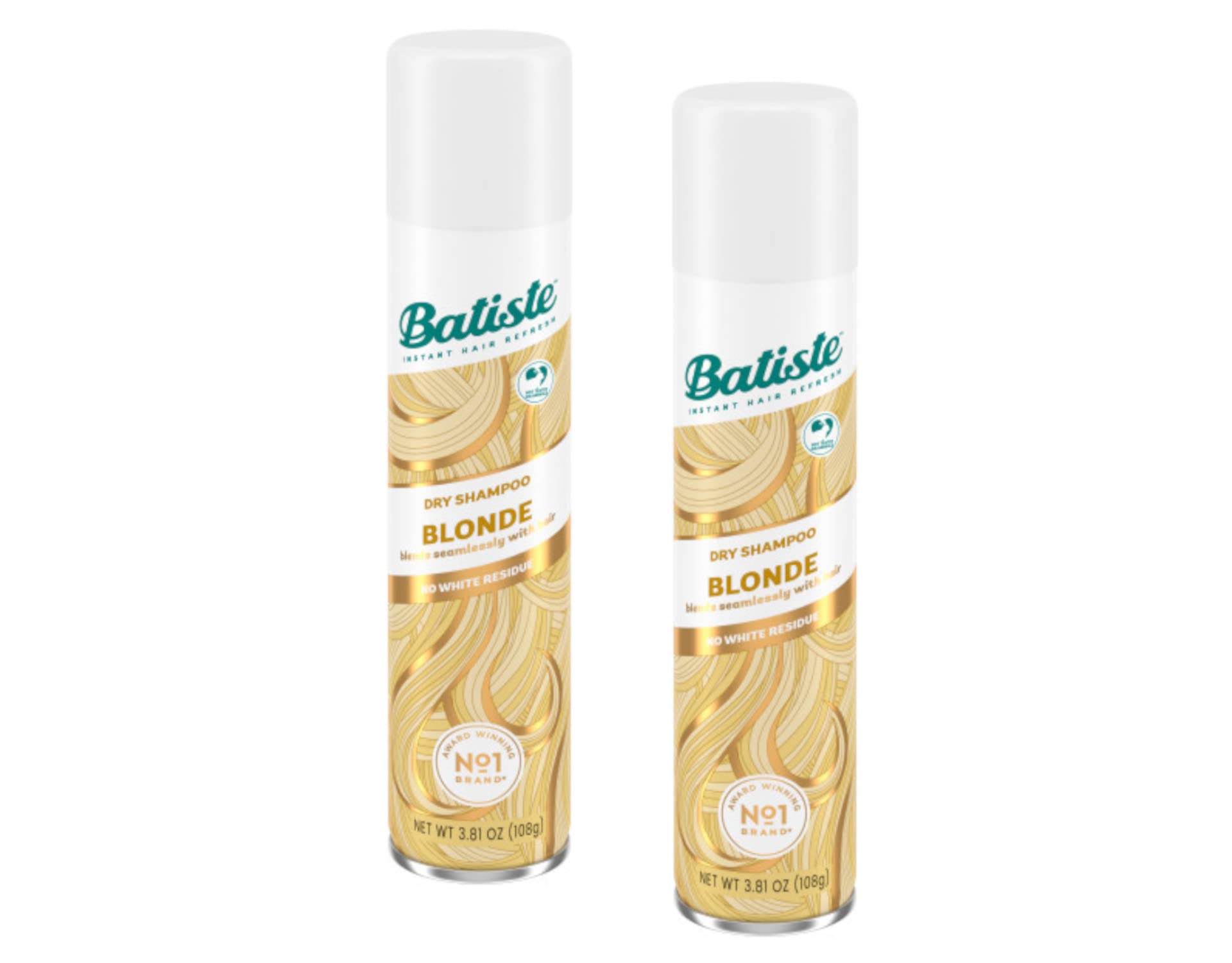 Batiste Brilliant Blonde bottle ready for a quick refresh between washes.