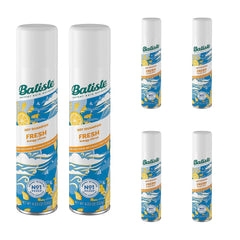 Batiste Fresh Breezy Citrus dry shampoo bottle refreshing hair between washes