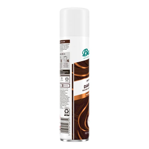 Batiste dark brown color blends subtly with hair strands.
