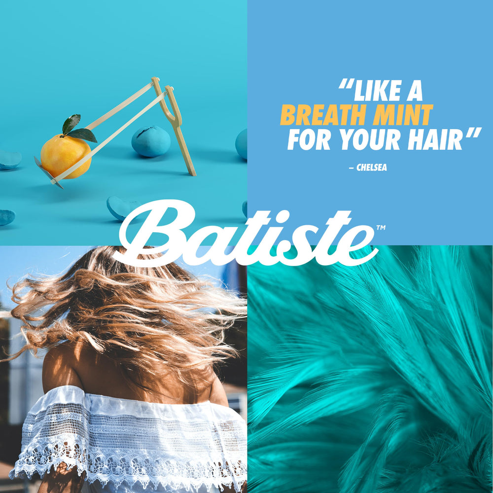 Quick refresh moment with Batiste Fresh Dry Shampoo.