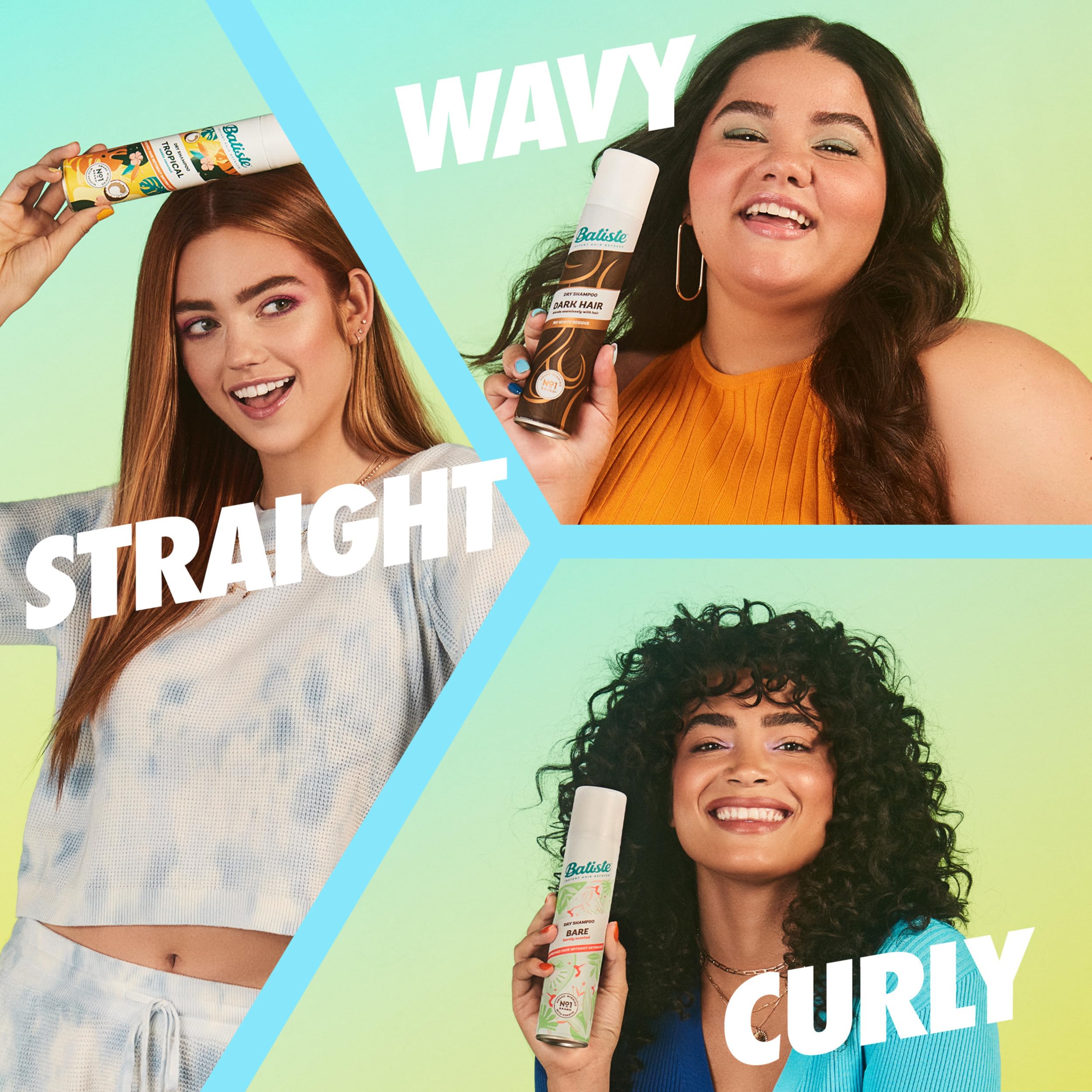 Travel-friendly can of Batiste Fresh for on-the-go refresh.