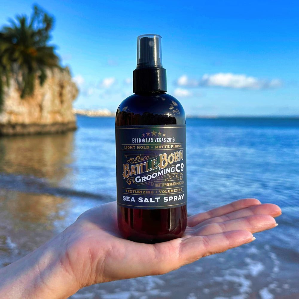 Battle Born Grooming Co frizz reduction mist for smoother waves and controlled style