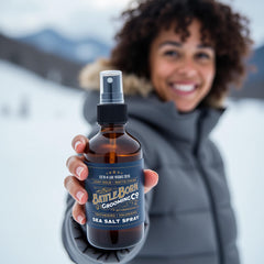 Battle Born Grooming Co sea kelp extract ingredients emphasize nourishing texture shine