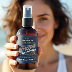 Battle Born Grooming Co waves texture demo highlights natural beachy texture and volume