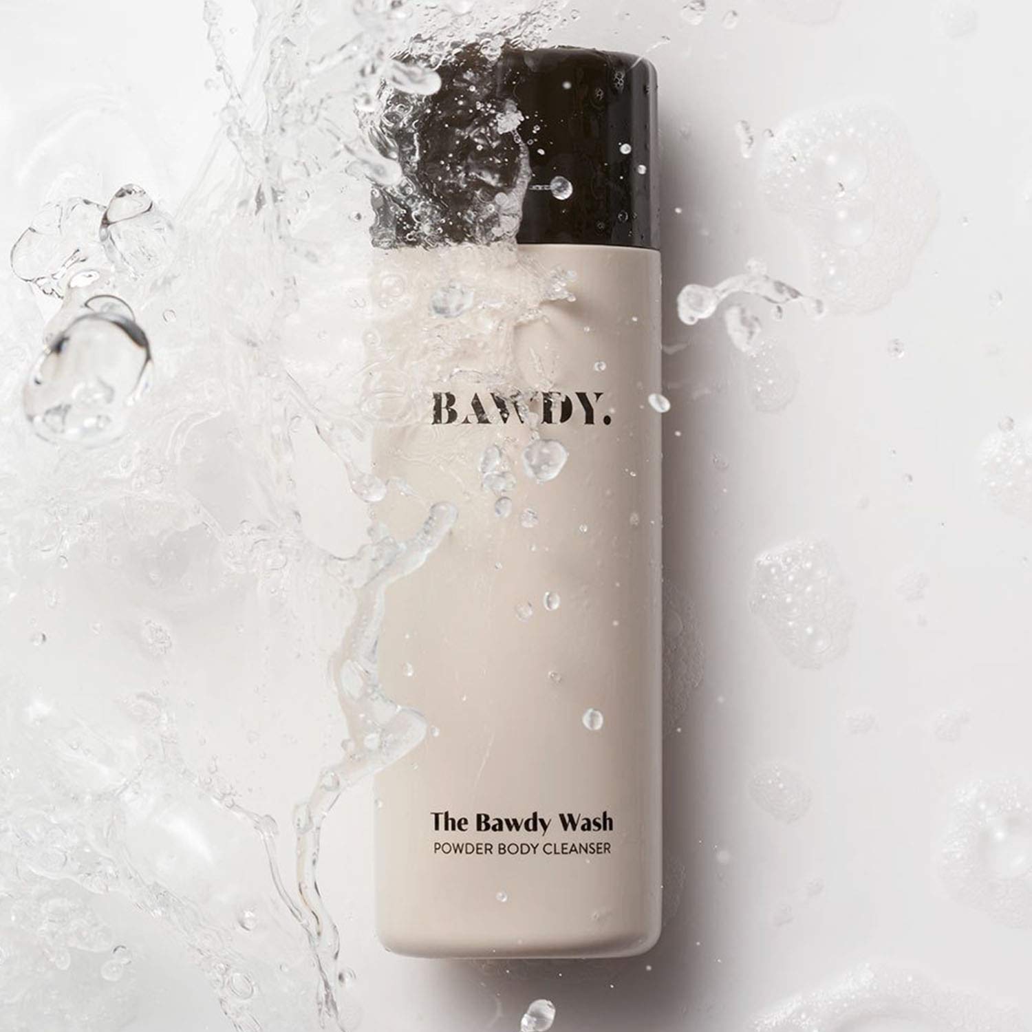 BAWDY The Wash packaging designed to be eco-friendly.