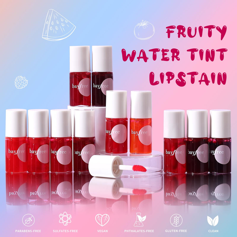 Bayfree Lip Tint Stain travel compact for quick touch-ups.