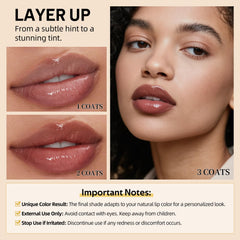 Bayfree sheer buildable black tint adapts to most skin tones.