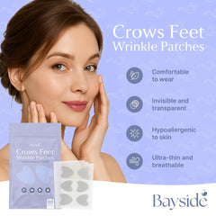 Bayside Night Patches with retinol, niacinamide, and collagen for rest-time care