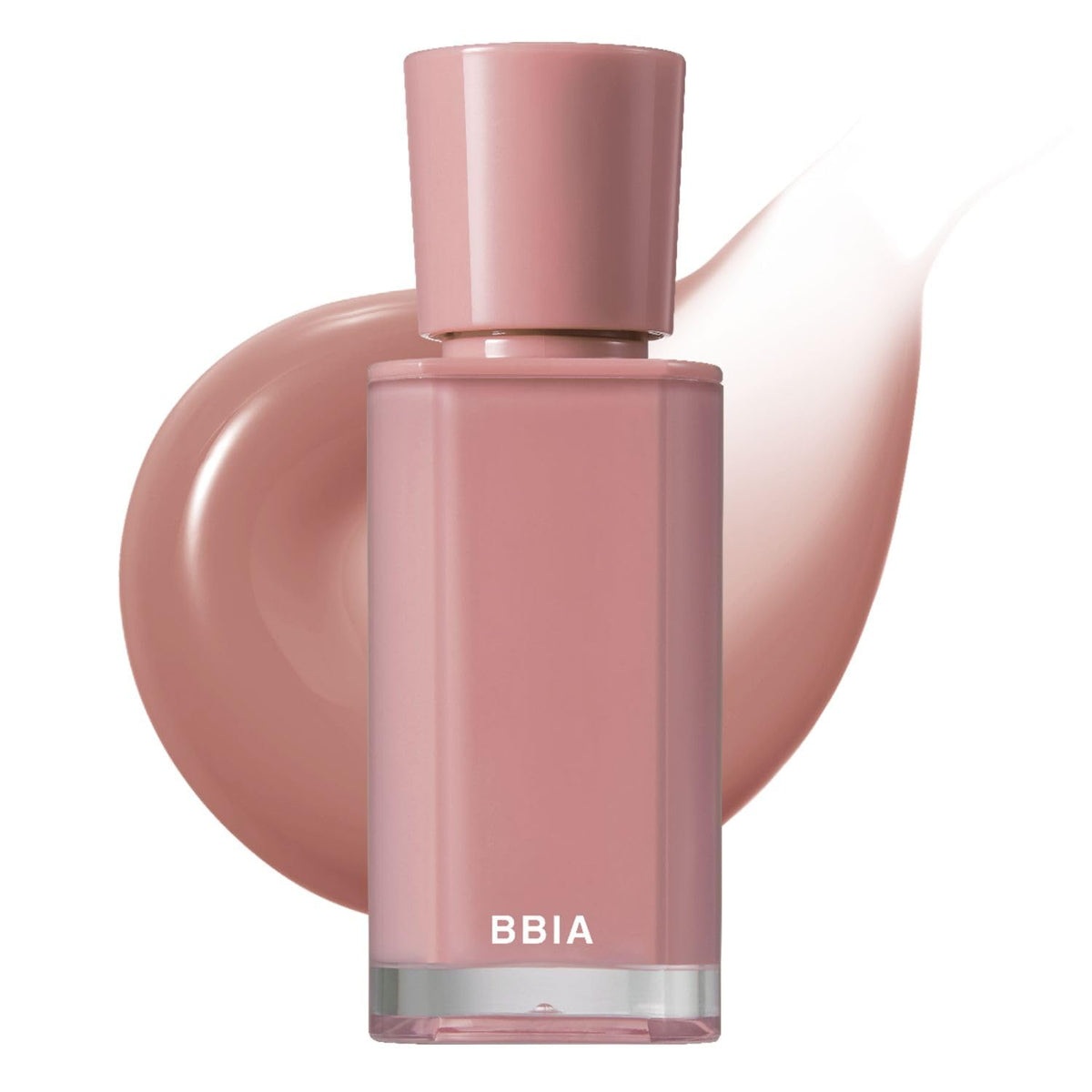 BBIA Glow Tint bottle application showcases vivid color and glossy finish for long-lasting wear