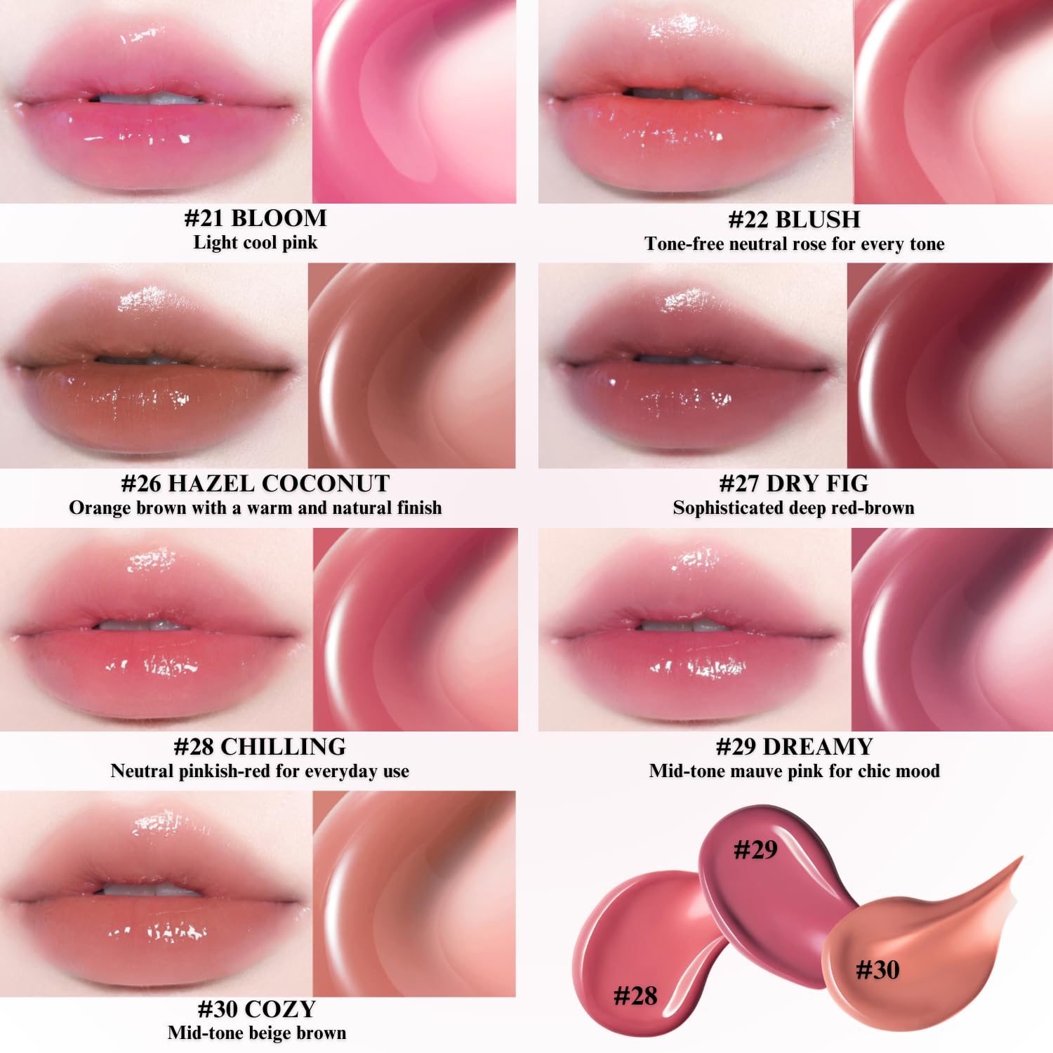 BBIA Glow Tint wear-test demonstrates long-lasting color with minimal transfer.