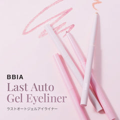 BBIA Last Auto Gel Eyeliner application swatch shows smooth texture