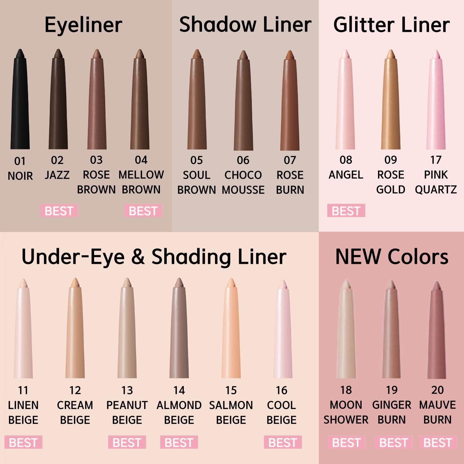 BBIA Last Auto Gel Eyeliner one-touch fix seal for crisp lines