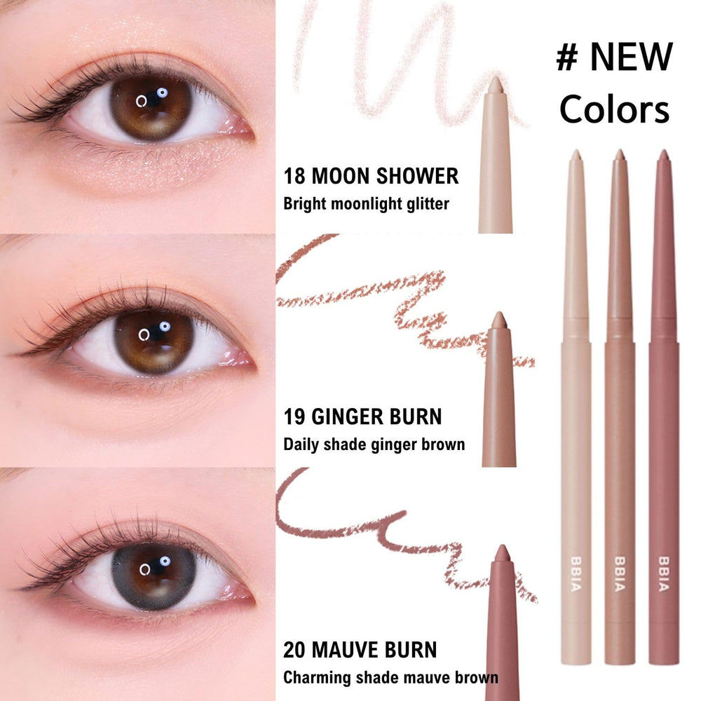 BBIA Last Auto Gel Eyeliner vegan formula for Korea eye makeup