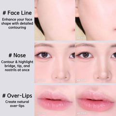 Highlight side of BBIA Last Contour Stick adds brightness