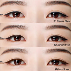 BBIA Last Pen Eyeliner quick-dry stroke for effortless daytime wear.