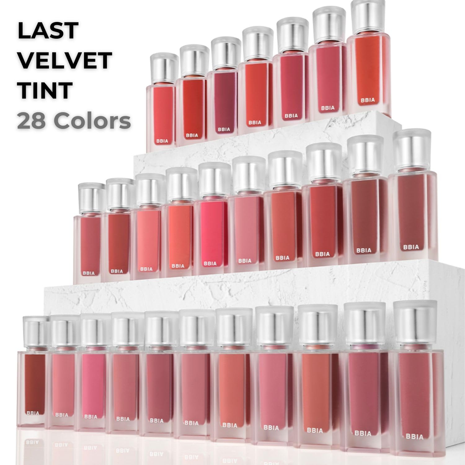 BBIA Last Velvet Tint with fluffy velvet texture for airy color
