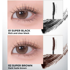 BBIA Never Die Mascara Extreme vegan formula for safer daily wear.