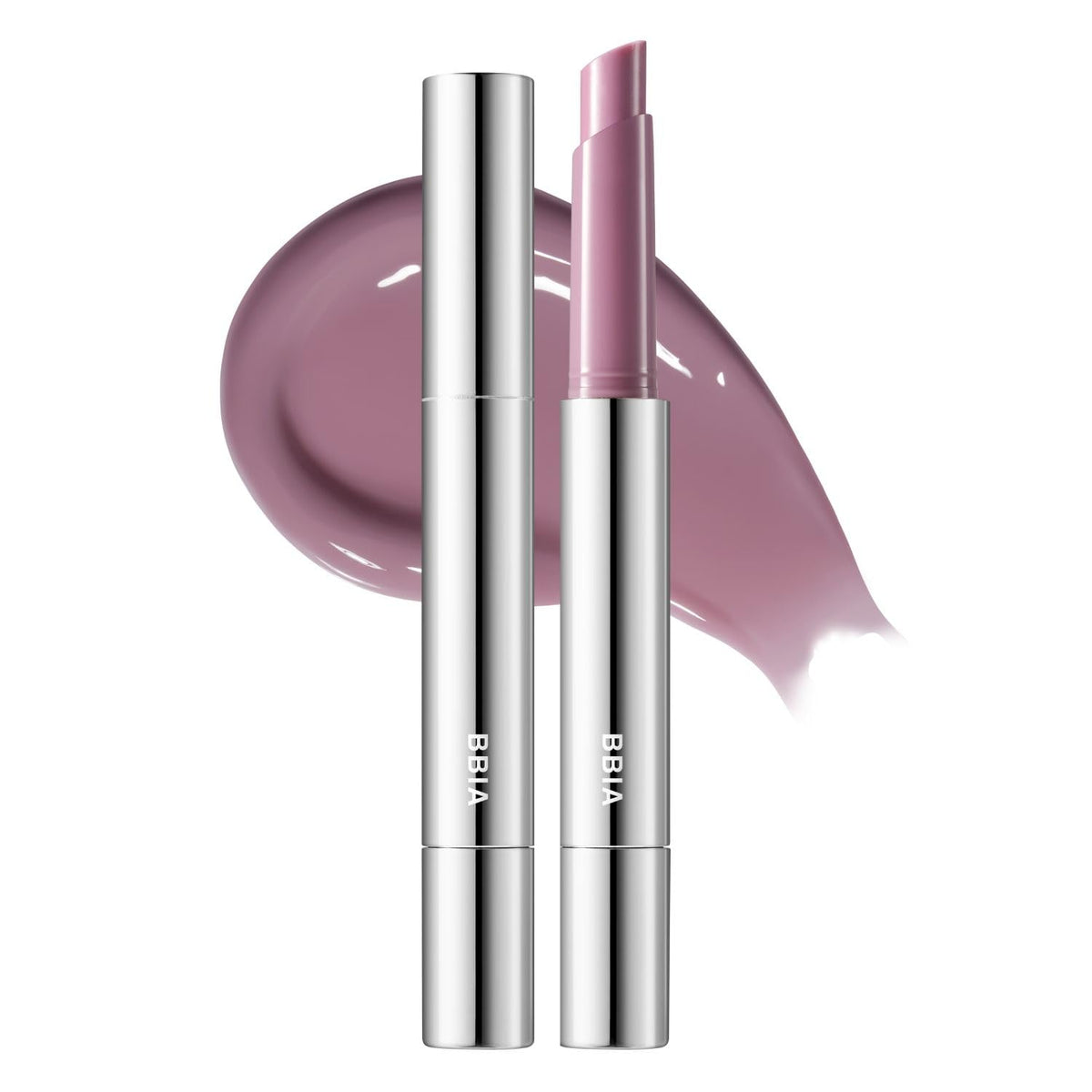 BBIA Over Glaze Stick 01 application close-up for smooth lip glow.