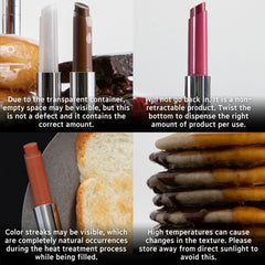 BBIA Over Glaze Stick layering with lip color for enhanced shine.