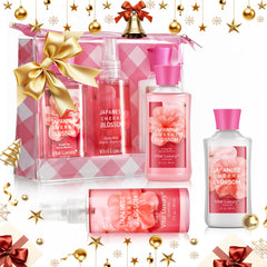 BBlove body lotion tube nourishes skin and leaves a delicate cherry blossom scent.