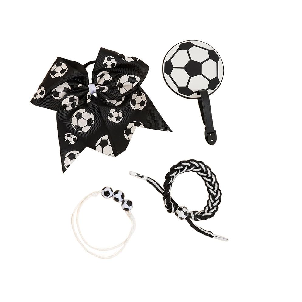 BBTDIN bracelets and wristbands included for coordinated athletic outfits.