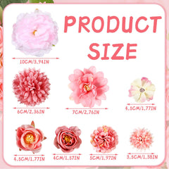 BBTO alloy and fabric hair pins, lightweight and durable for daily wear.