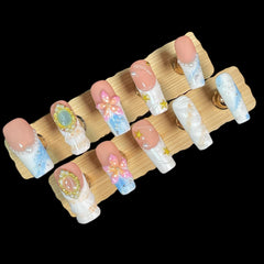 BByogooz gold accents catch light for party-ready nails.