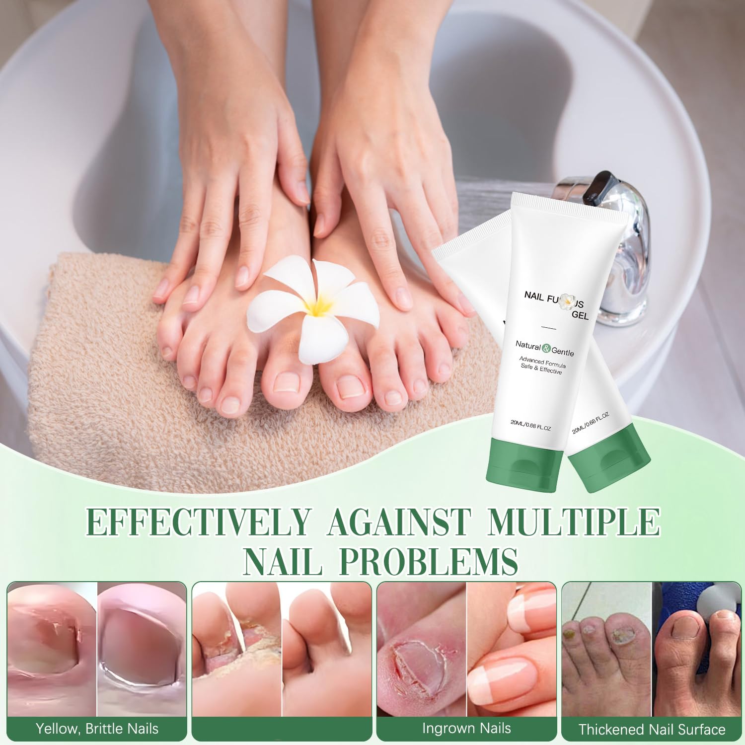 BCBU gel texture on fingertip demonstrating smooth absorption benefit