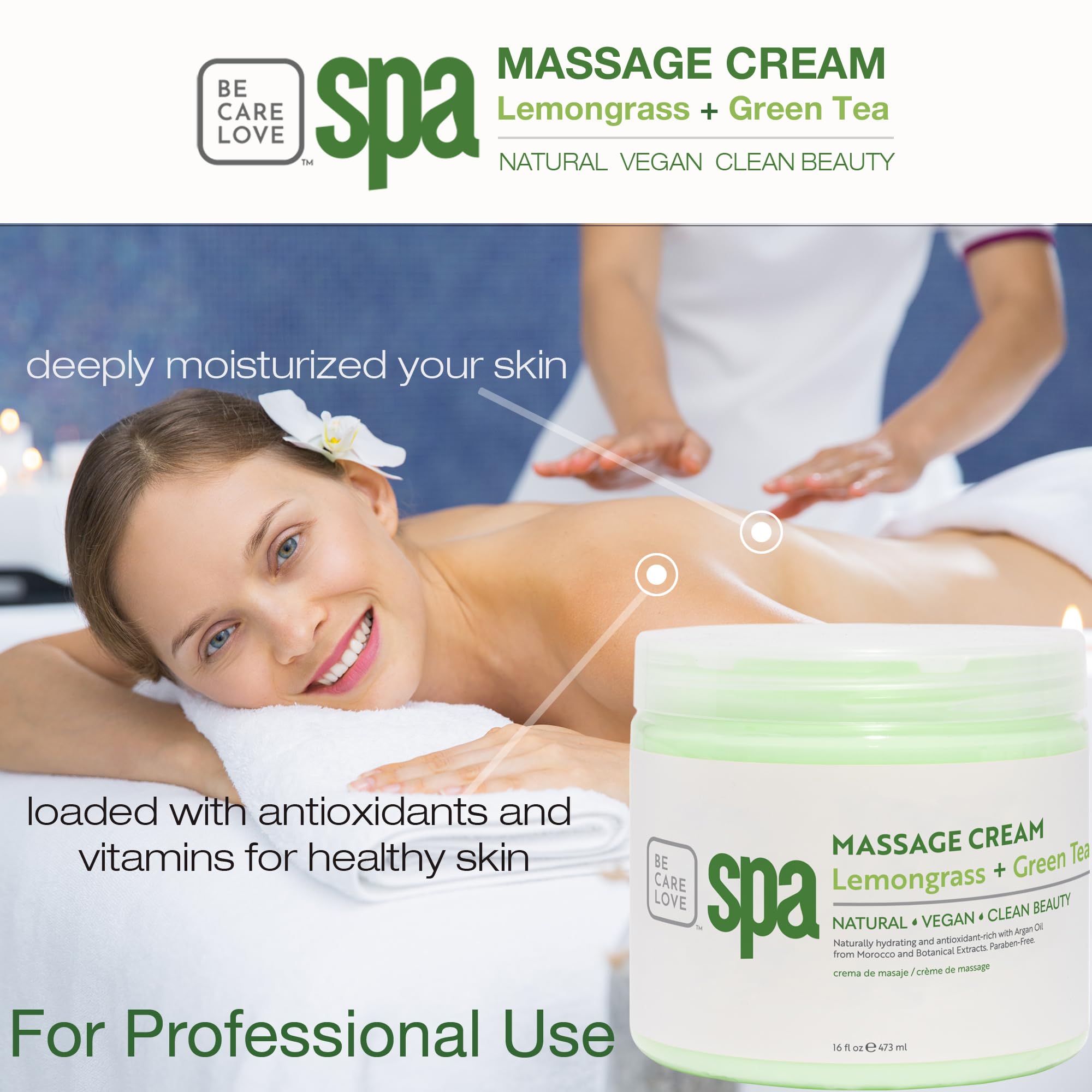 BCL SPA Cream texture swatch showing rich, creamy consistency.