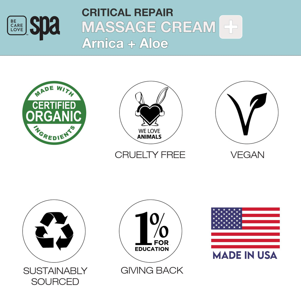BCL Spa cream with Vitamin E and Panthenol supports skin barrier.