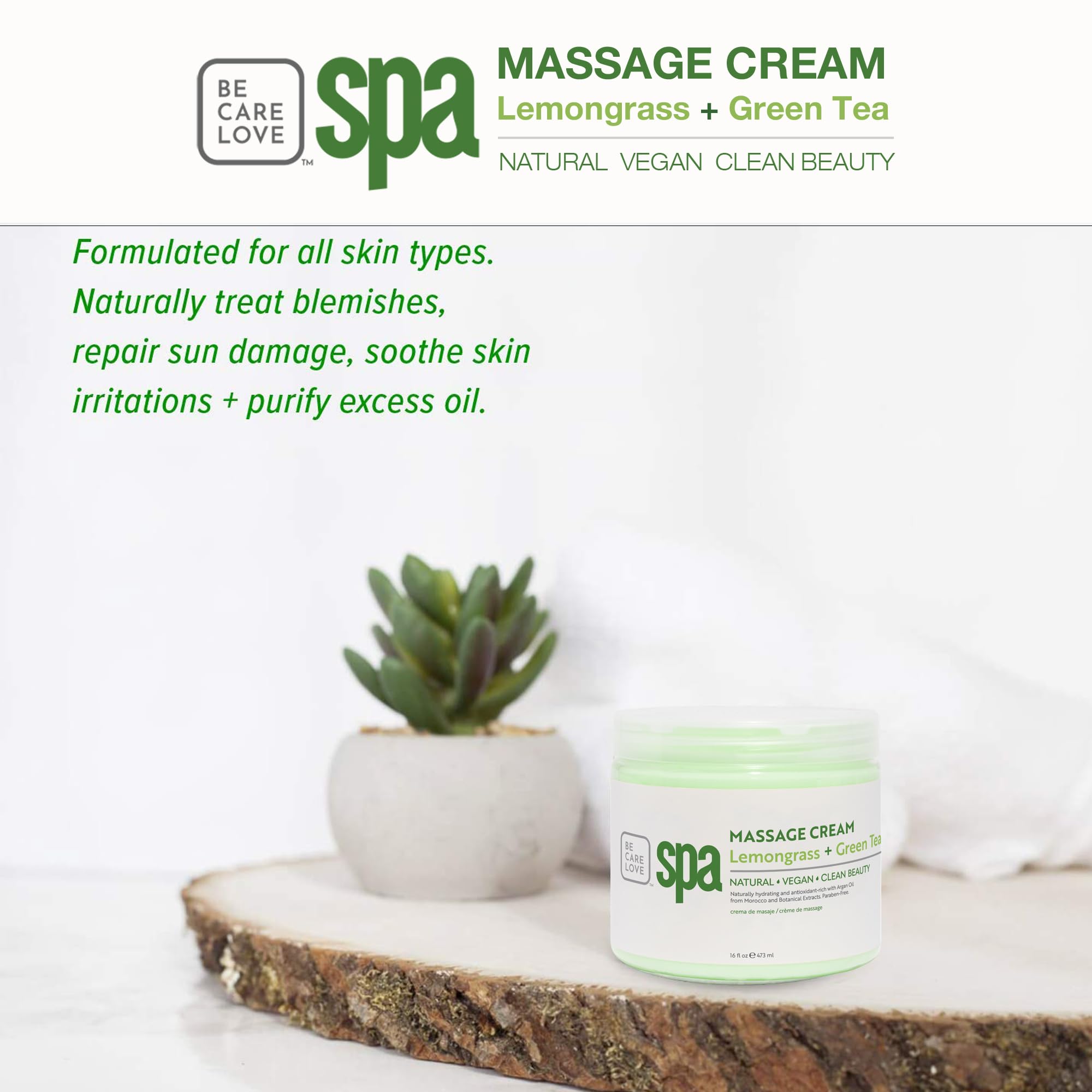 BCL SPA Skin in use scene showing calm, revitalized feel.