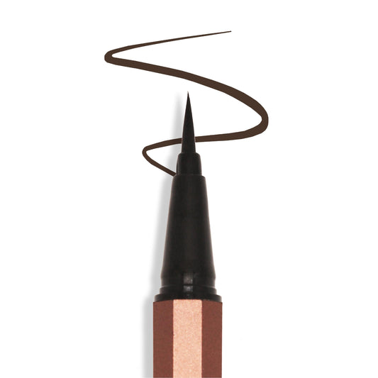 BDB Raising Brows pen tip detail shows hair-like strokes.