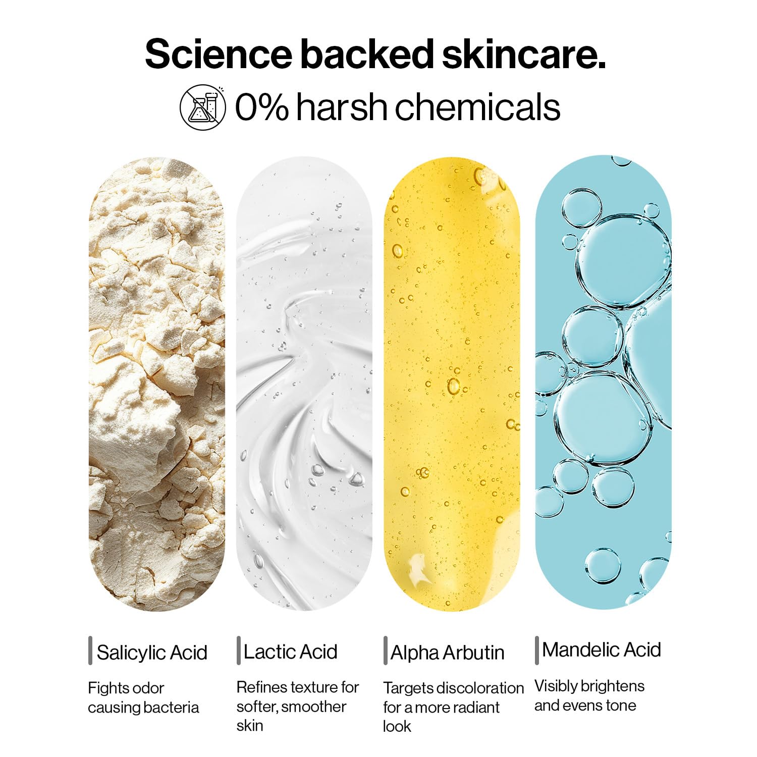 Be Bodywise Deodorant Roll On ingredients label features aluminum-free formula.