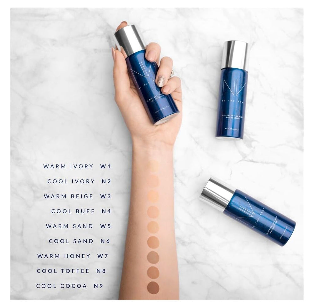 BE THE ENVY NV BB Perfecting Mist Foundation Aloe soothing application
