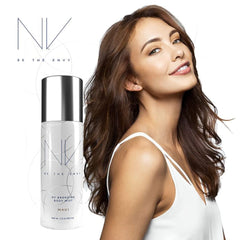 BE THE ENVY NV Maui Bronzing Body Mist 2-can set packaging for easy rotation