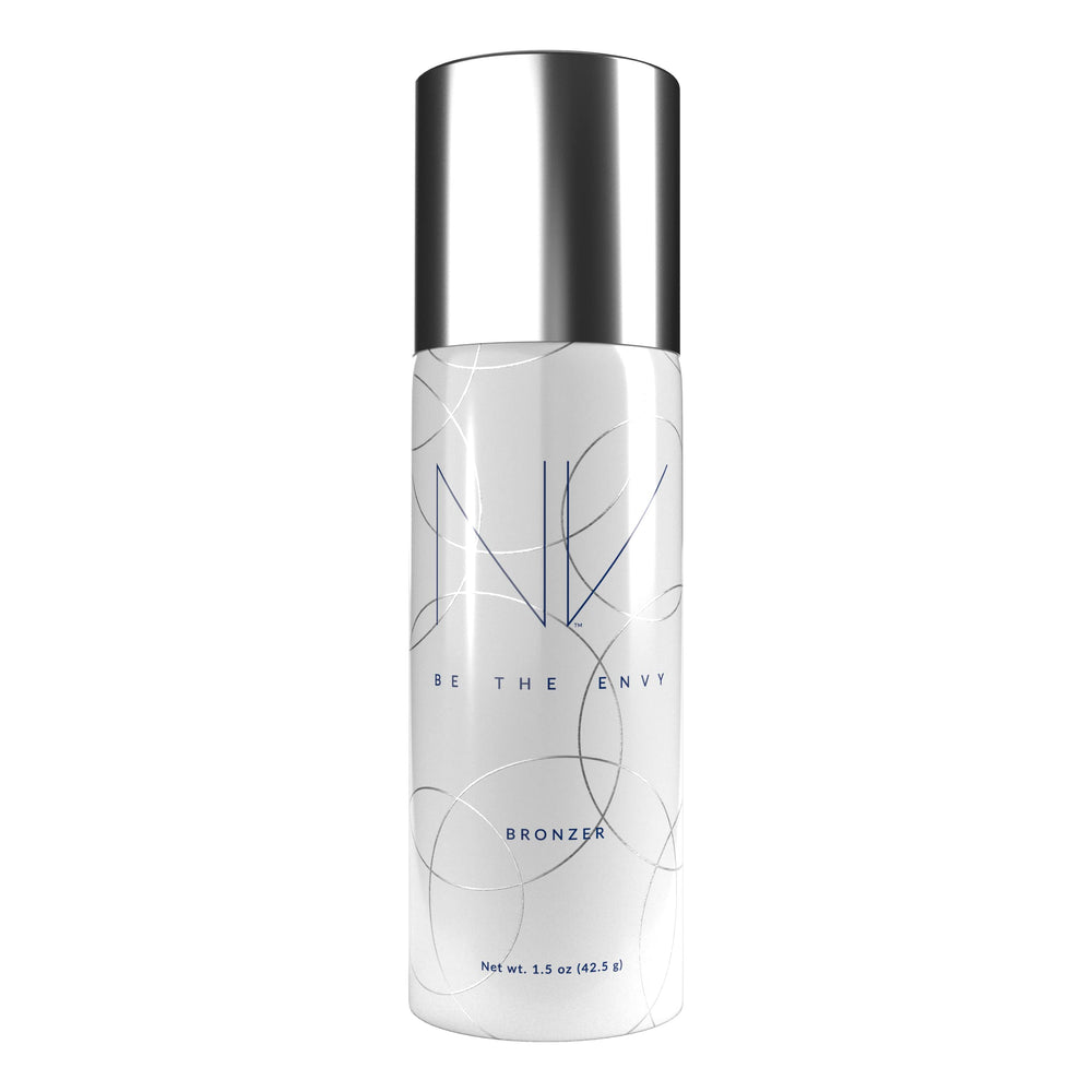 BE THE ENVY NV Perfecting Mist Bronzer bottle showing buildable sun-kissed tone