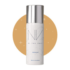 BE THE ENVY NV Perfecting Mist Bronzer shade swatches revealing 9-tone range for diverse skin