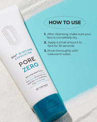 BE THE SKIN BHA+ packaging shot reinforces vegan, cruelty-free skincare values.