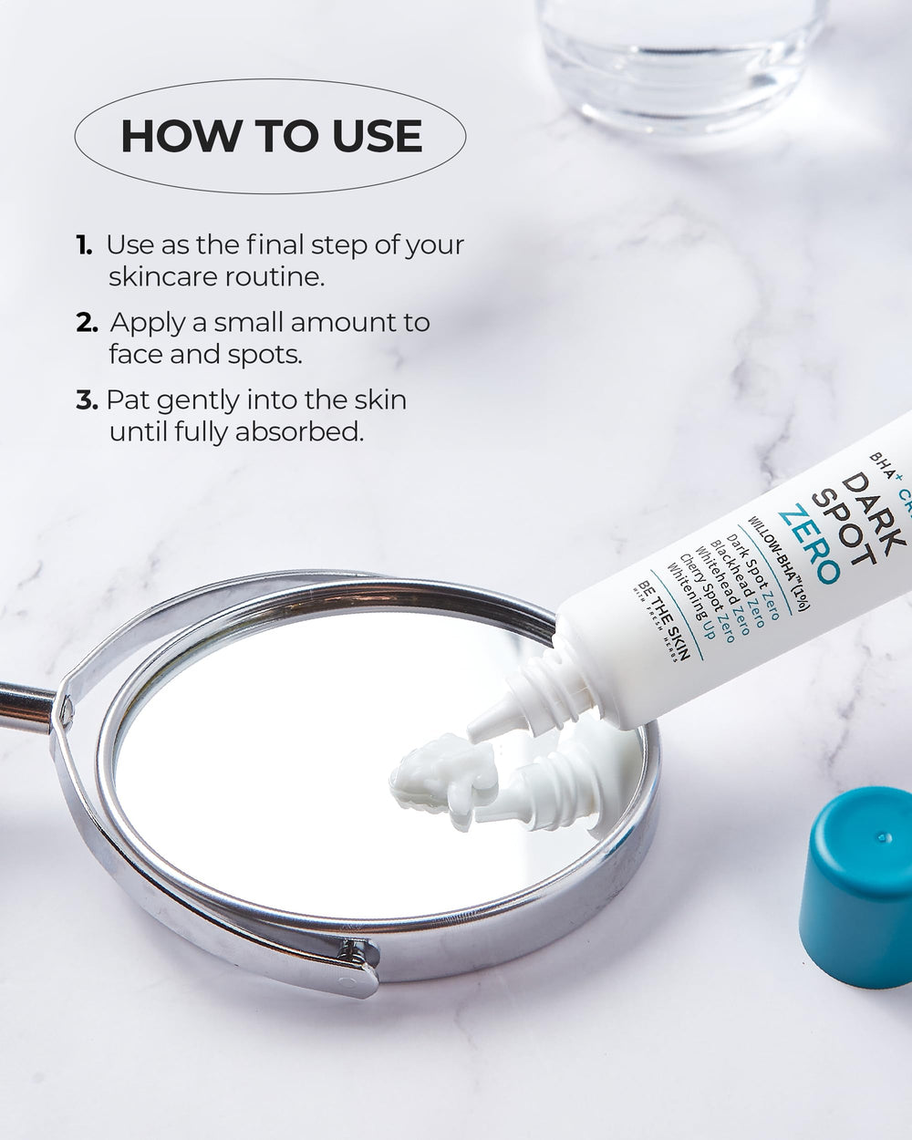 Compact 1.01oz bottle on display for travel-friendly skincare.