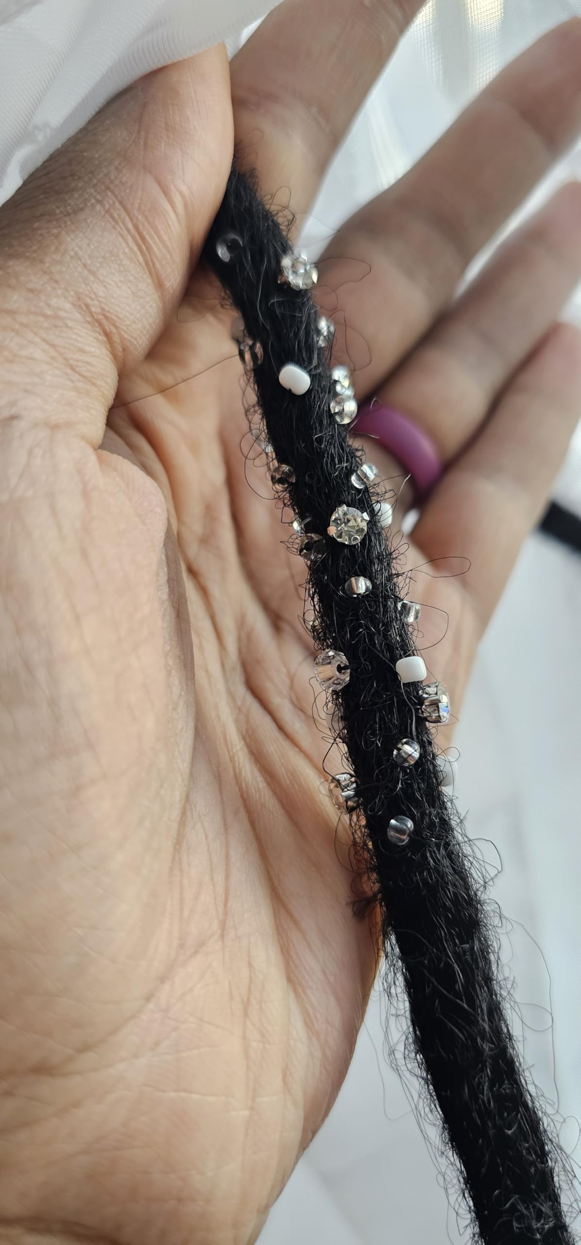 Bead It Wear It Love It violet sprinkles offer versatile styling options for locs