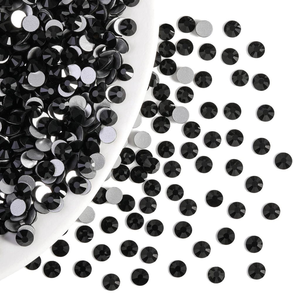 BEADSLAND clothing and accessories rhinestones flatback black for stylish embellishment.