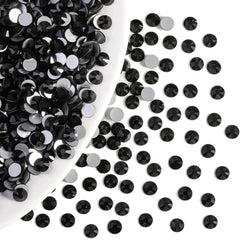BEADSLAND craft rhinestones jet black for DIY embellishments