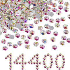 BEADSLAND flatback rhinestones bulk SS10 2.7–2.9 mm for crystal sparkle.