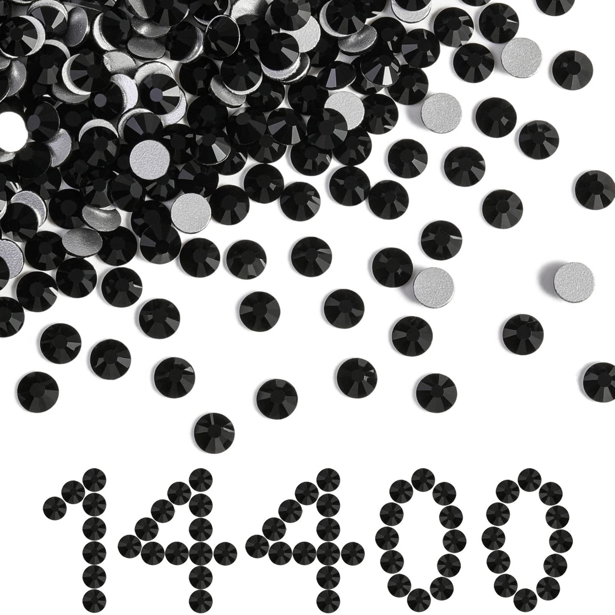 BEADSLAND Beadsland flatback rhinestones bulk for nails and crafts with premium sparkle.