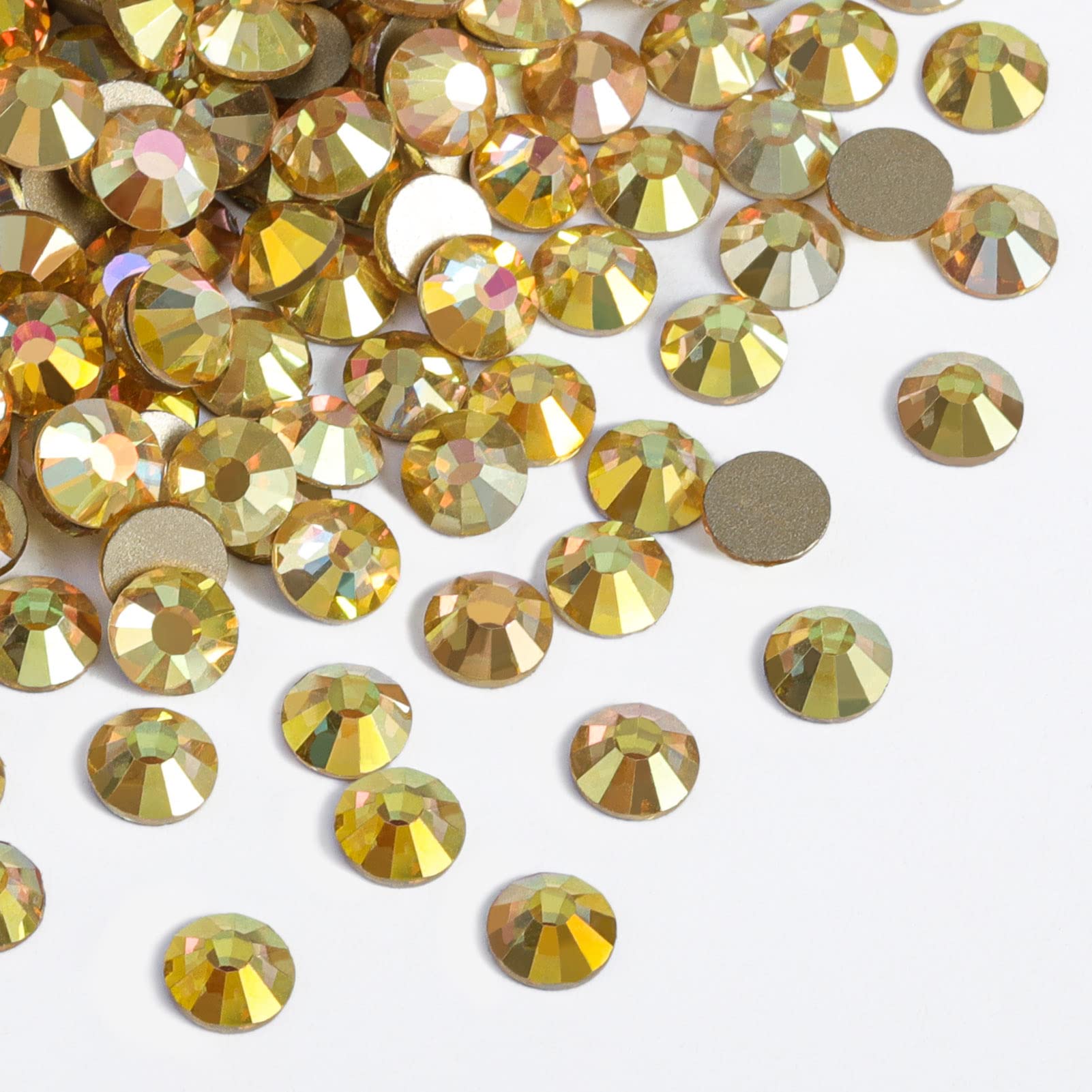 Beadsland glass rhinestones close-up for versatile crafts.